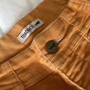 Toad@Co Women’s Corduroy Shorts, in Mustard, Size 6